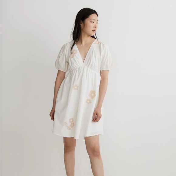Madewell Annamarie Mini Dress - Picture 1 of 12